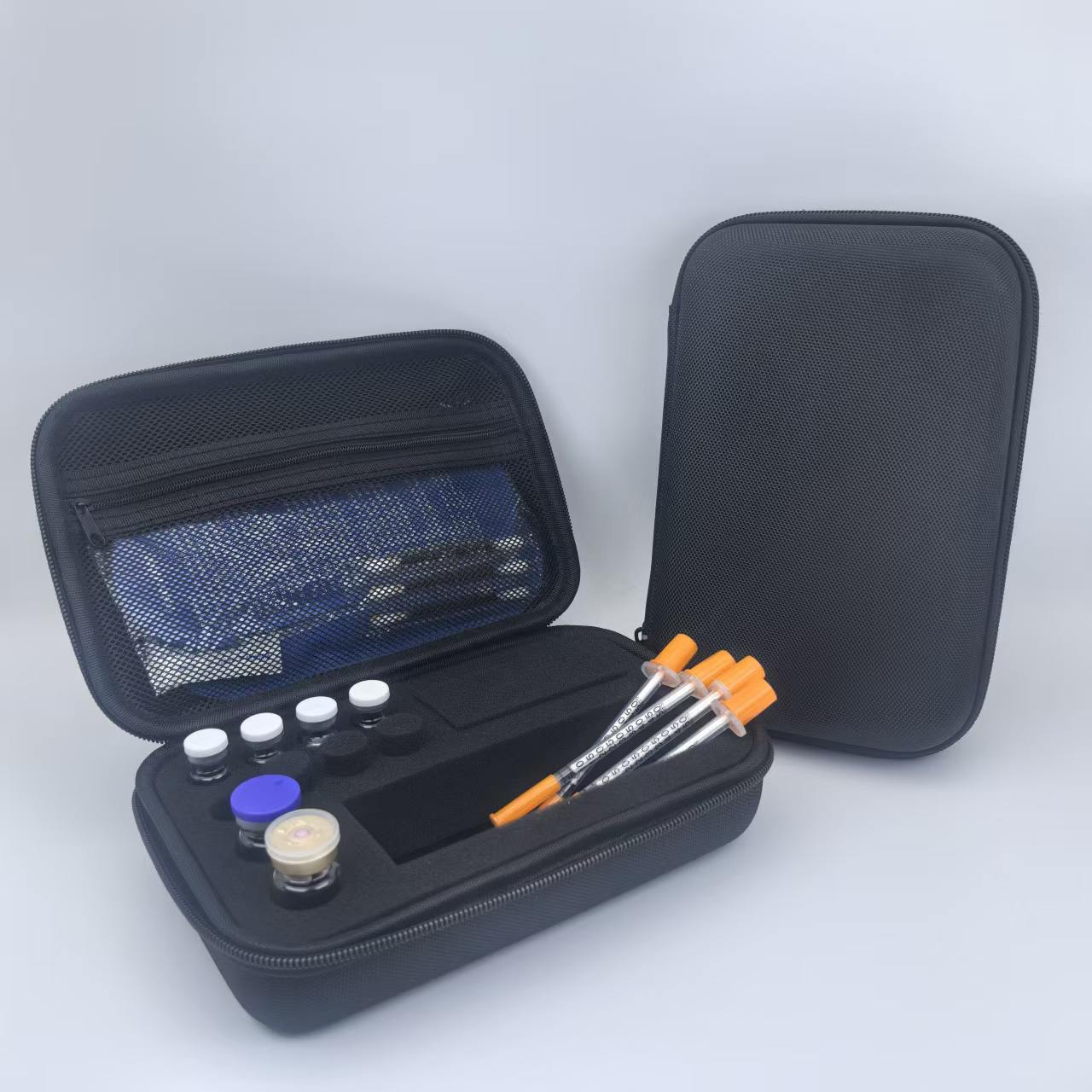 Multifunctional insulin storage bag, insulin vial storage bag, vial medication bottle, large capacity storage, portable outdoor protective case, wholesale