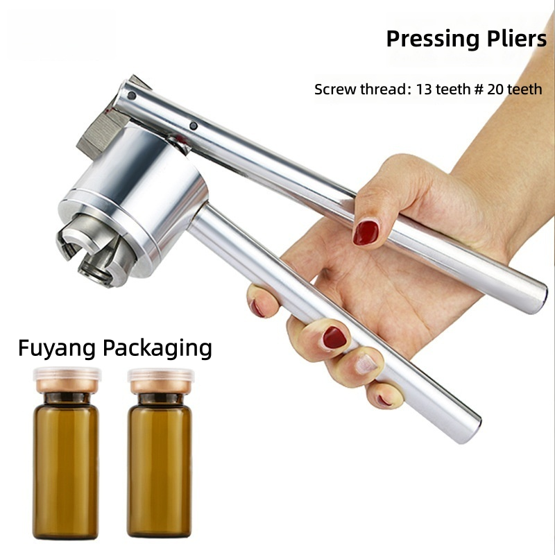 20mm crimping tool for vials, 13mm aluminum alloy stainless steel crimping tool, cap sealer, suitable for sealing aluminum caps on vials.