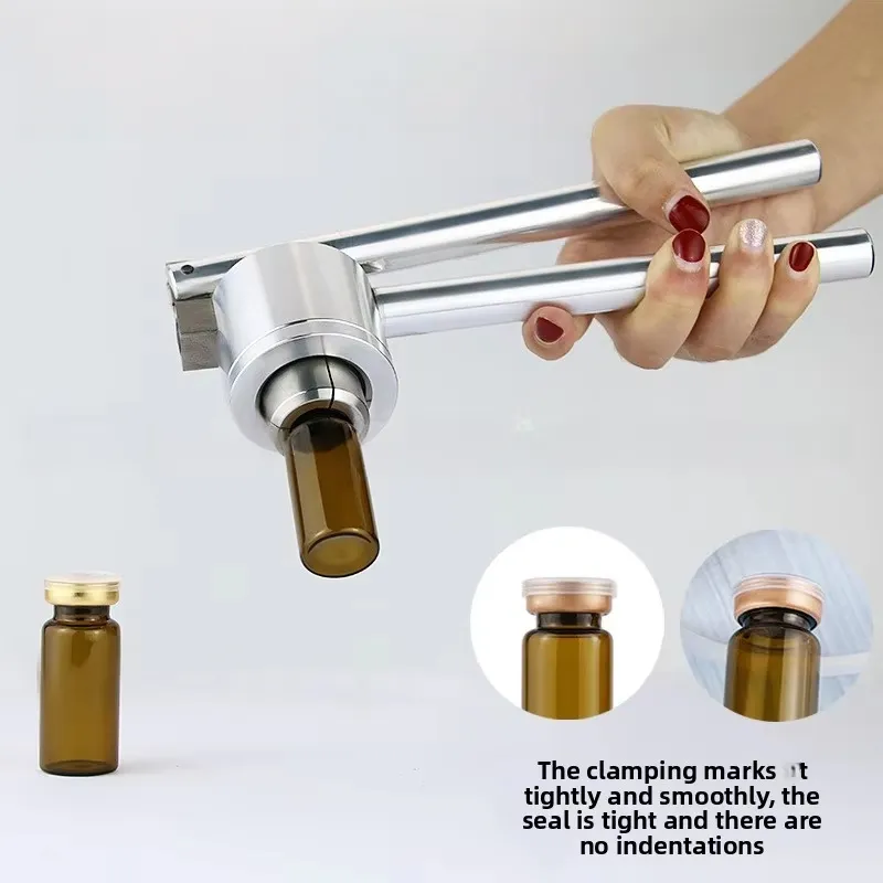 20mm crimping tool for vials, 13mm aluminum alloy stainless steel crimping tool, cap sealer, suitable for sealing aluminum caps on vials.