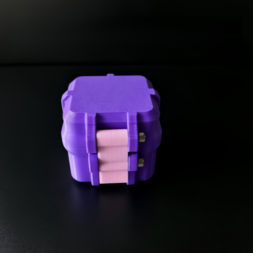 3ml 4-slots OEM Logo PETG Vial Storage Box BPA-Free Shockproof Freeze-Dried Powder Case Bulk Fridge-Safe Bio-Reagent Organizer