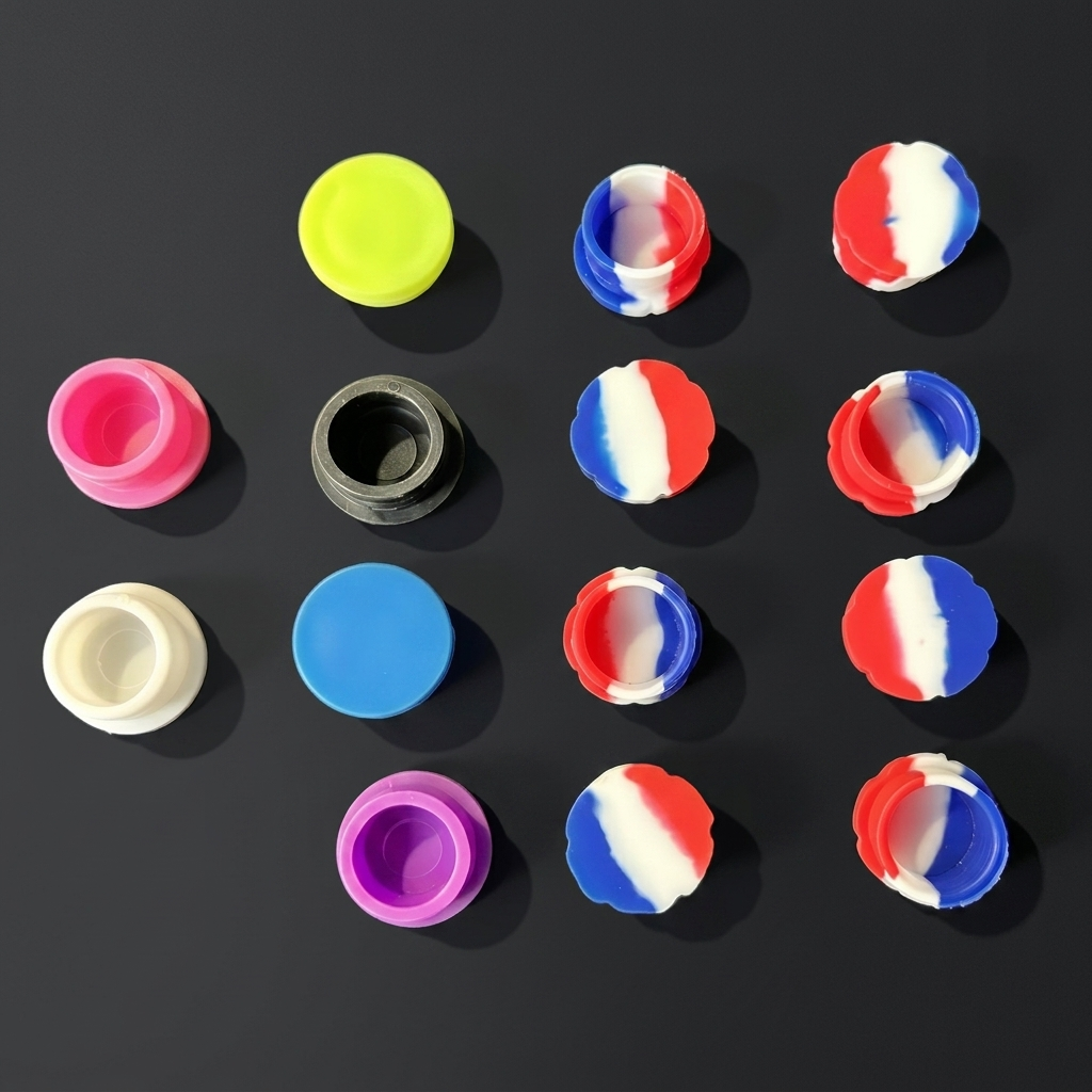 Medical Grade Silicone Insulin Bottle Caps Multi-Color Reusable Insulin Bottle Stoppers Suitable for Travel Peptide Bottles