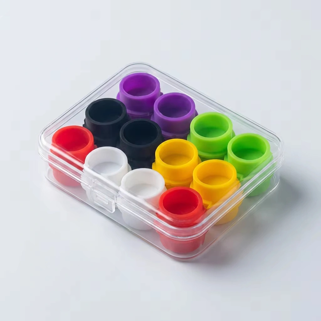 3ml 5ml Multi-Color Medical Grade Silicone Elastic Caps, Suitable for Insulin Bottles, Peptide Bottles, and Cosmetic Bottles - High-Quality OEM Bulk Wholesale