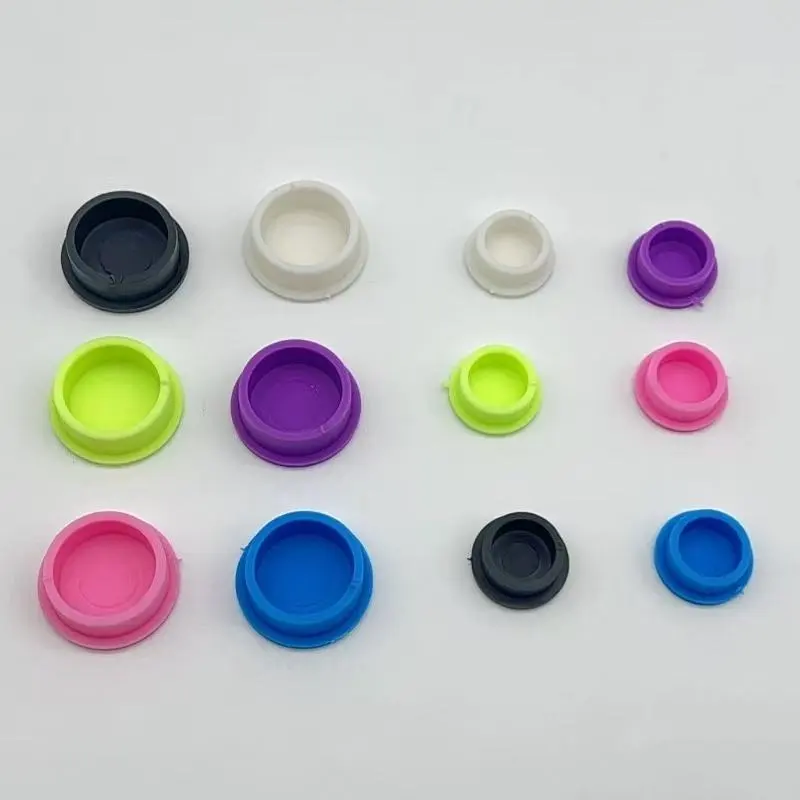 Medical Grade Silicone Insulin Bottle Caps Multi-Color Reusable Insulin Bottle Stoppers Suitable for Travel Peptide Bottles