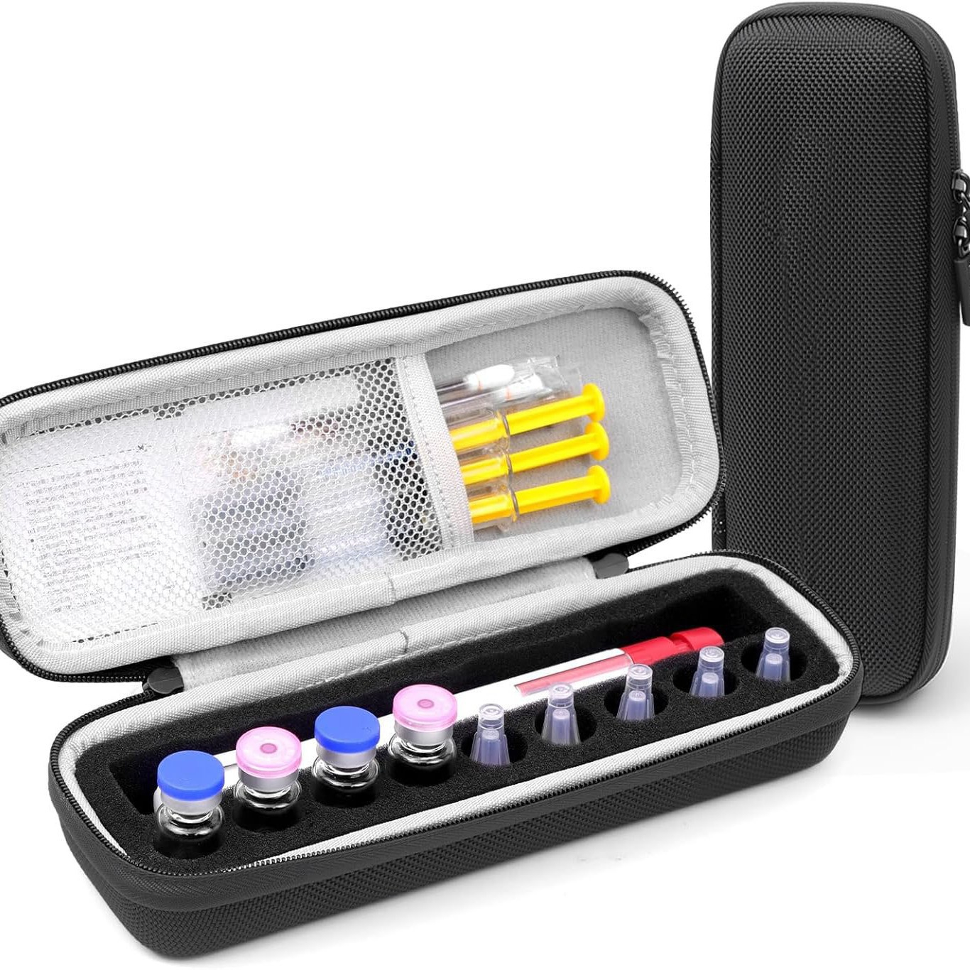 Factory-direct insulin bag, best-selling insulin cooling storage case, medical supply travel organizer bag, daily insulin pen storage box, suitable for insulin vials, insulin pen case
