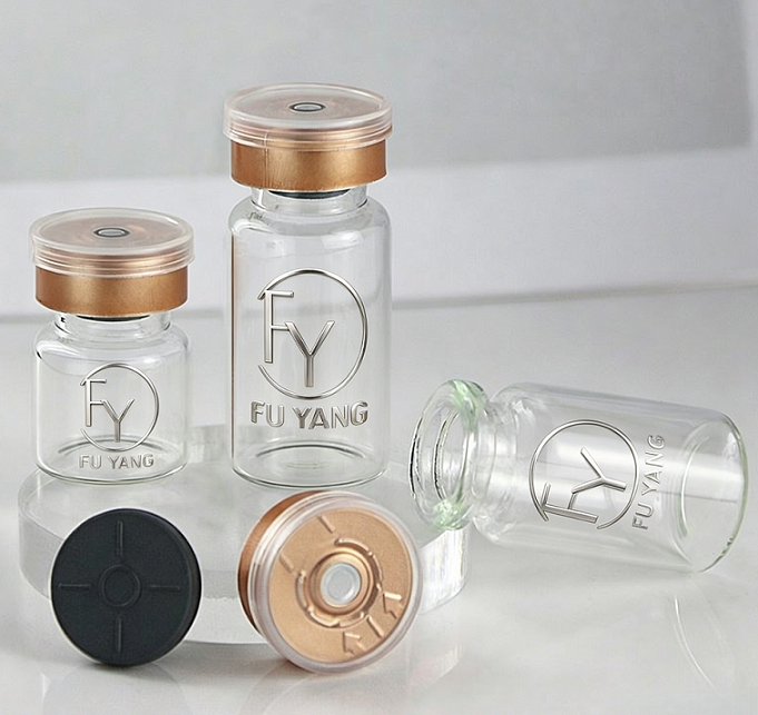 Transparent Amber Borosilicate Glass Bottles Bulk Wholesale OEM High-Quality Medical Beauty Essence Lyophilized Powder Skincare Cream