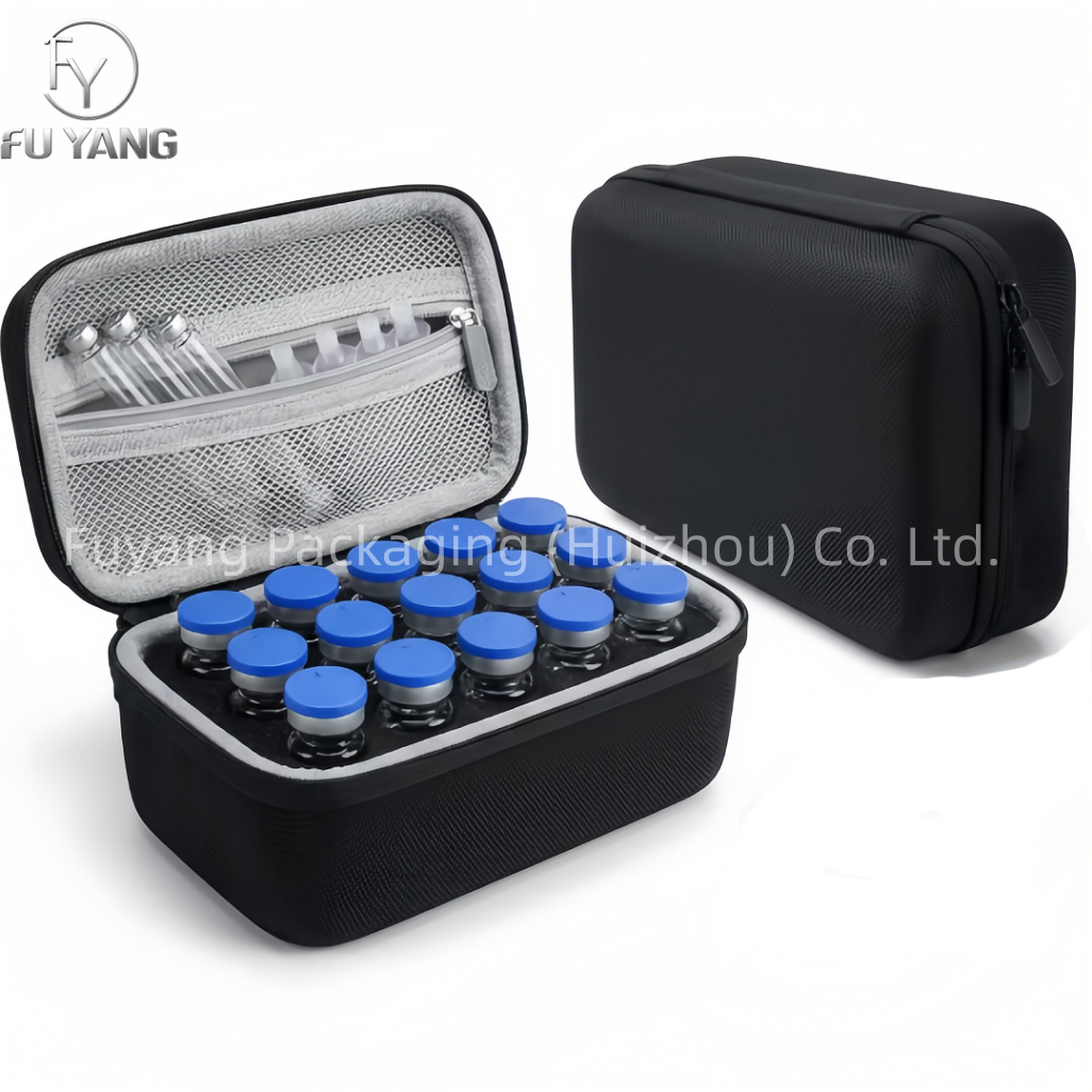Custom Soft Lining EVA GLP-1 Medication Travel Case | FY Packaging
