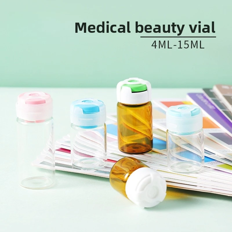 2ml to 30ml Full Sizes glass packaging bottles, Diversified Cap Options Fit Different Peptide Storage Needs