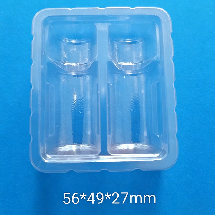 Transparent Plastic Injection 3ml Vial Tray Disposable Blister Medicine Packaging Tray for Pharmaceutical Peptide Packaging Box