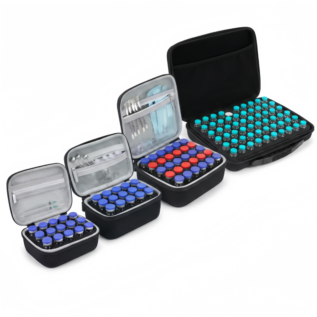 Custom Soft Lining EVA GLP-1 Medication Travel Case | FY Packaging
