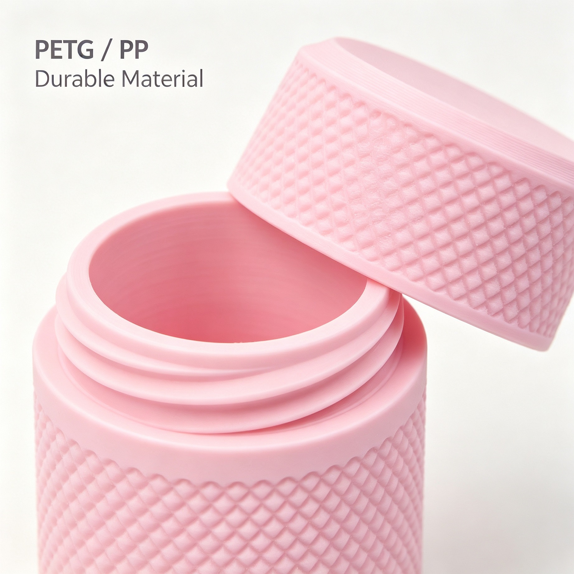 Custom cylindrical peptide storage box, can hold one 2ml to 20ml vial, reusable storage box, peptide vial box, portable protective packaging, single-piece peptide protective box