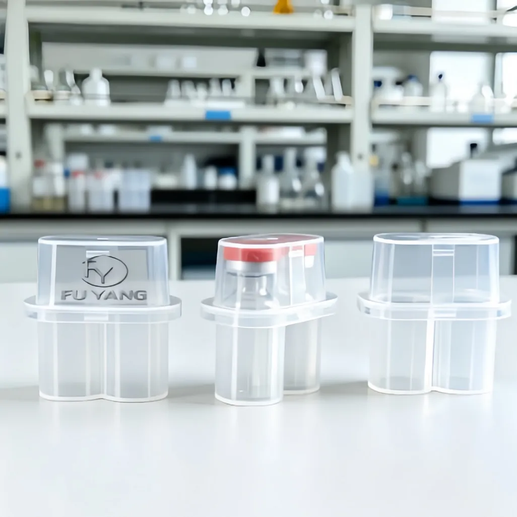 3ml Ampoule Holder Transparent Plastic Box Pp Portable Vial Storage Box 3ml 2 Pack Box Suitable for Laboratory