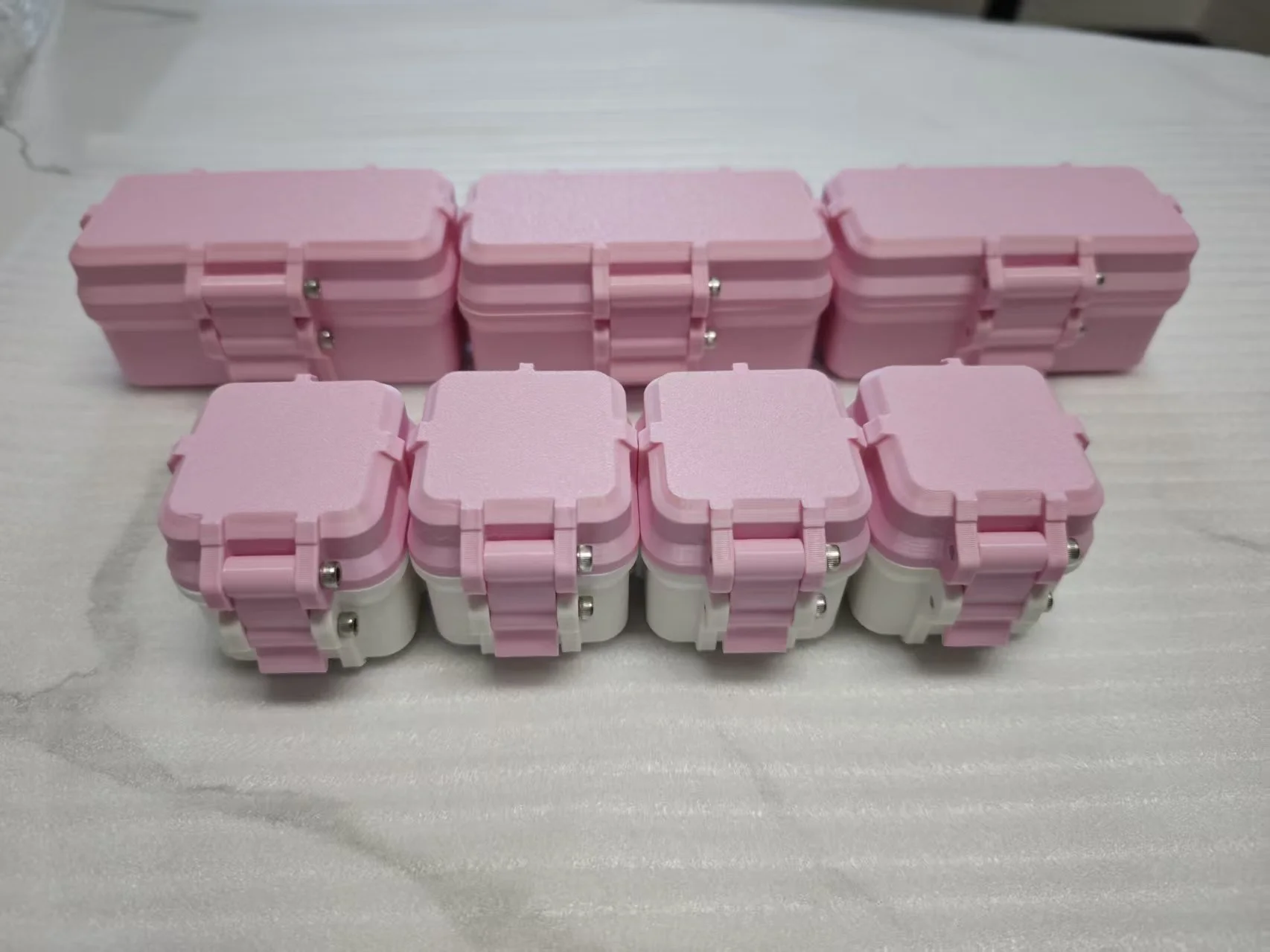 This eco-friendly PETG peptide vial case features safe, non-toxic material, realizing green storage while protecting your peptide vials.