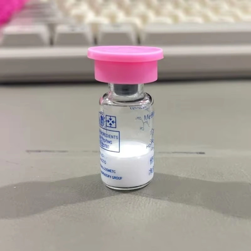 Round silicone cap, multiple colors available, suitable for 3ml 5ml 10ml peptide glass vials, the top of the cap can be customized with a logo, used for leak-proof and dust-proof peptide glass vials