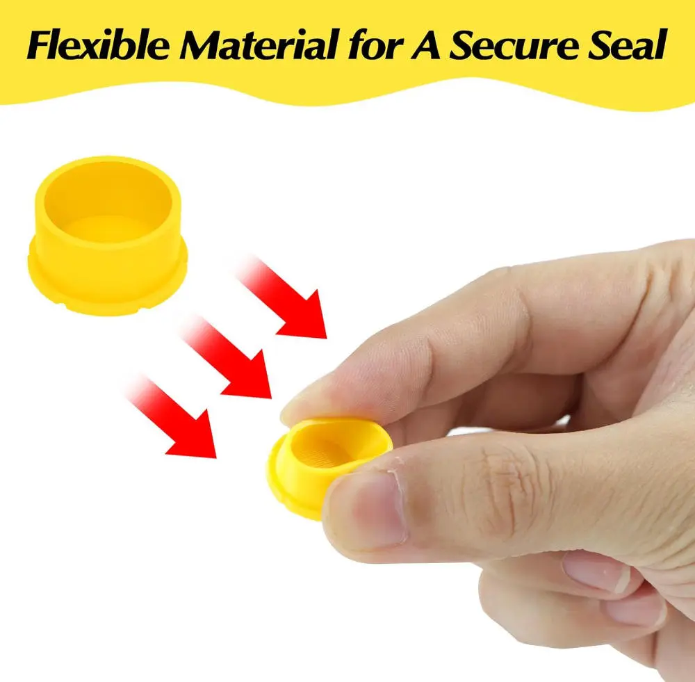Multi-color silicone caps fit peptide packaging vials of 3ml, 5ml and 10ml specifications.