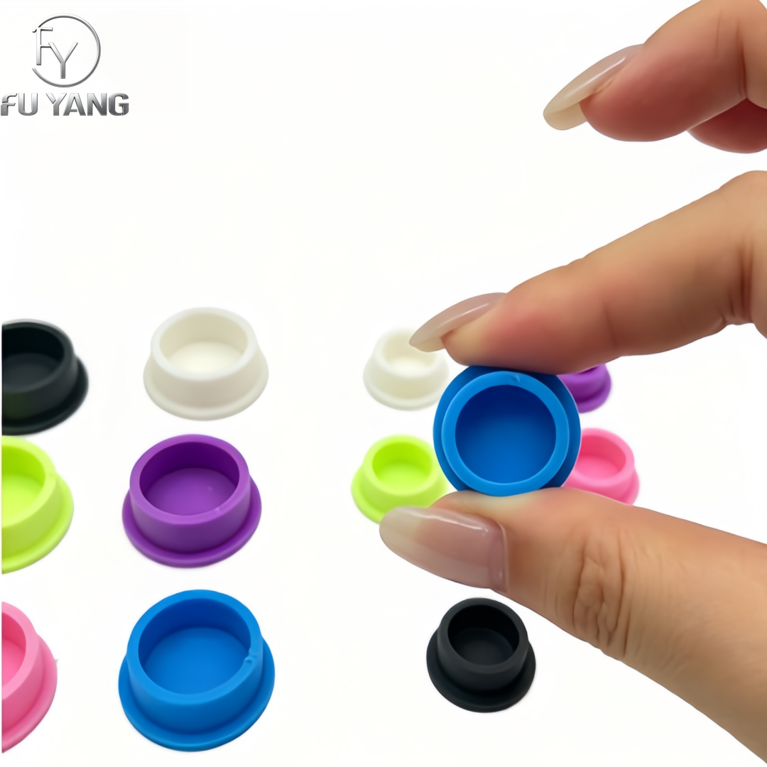 Silicone bottle cap, 3ml 5ml 10ml, leak-proof, multiple colors available, reusable, large capacity, high quality, food-grade, dust-proof, leak-proof cap, suitable for laboratory use
