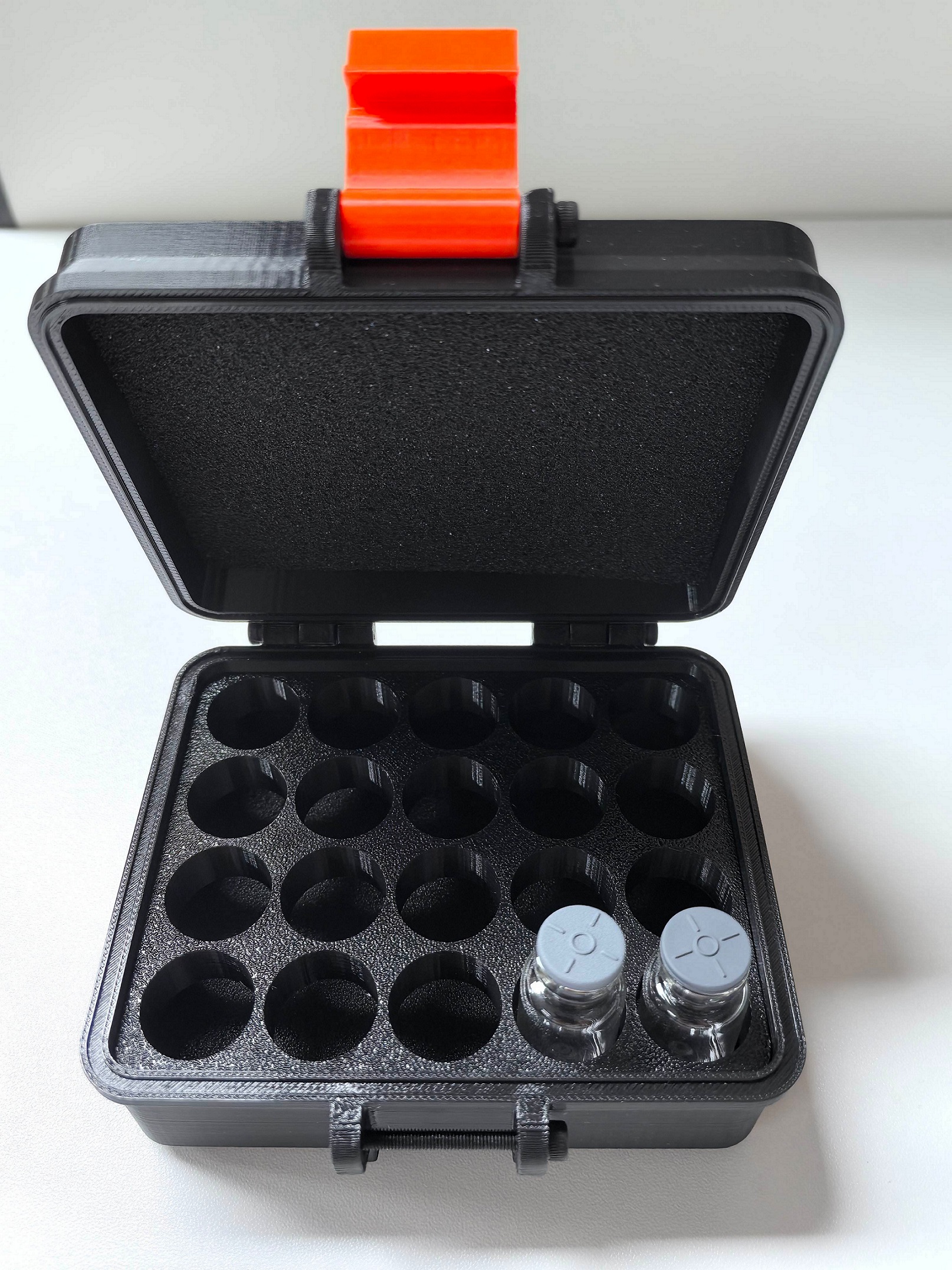 High-end medical sterile peptide and vaccine multifunctional flip-top storage box, customizable in size, color, and logo
