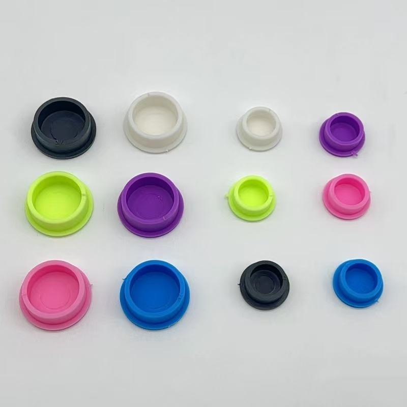 Multi-color silicone caps fit peptide packaging vials of 3ml, 5ml and 10ml specifications.