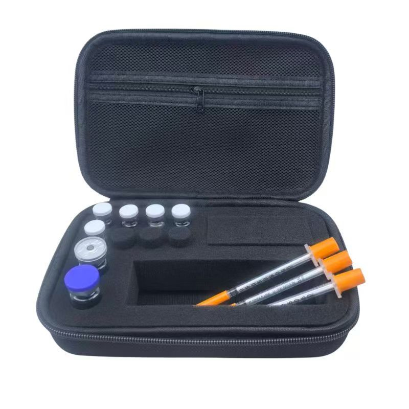 Multifunctional insulin storage bag, insulin vial storage bag, vial medication bottle, large capacity storage, portable outdoor protective case, wholesale