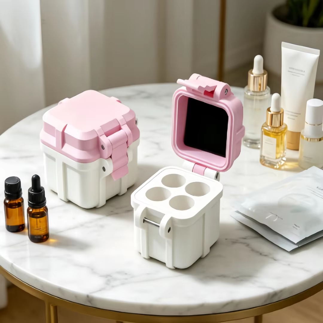 Multi-Size Peptide Storage Box Insulin Bottle Box GLP1 Travel Medical Refrigerator Protective Glass Bottle Storage Box Large Capacity