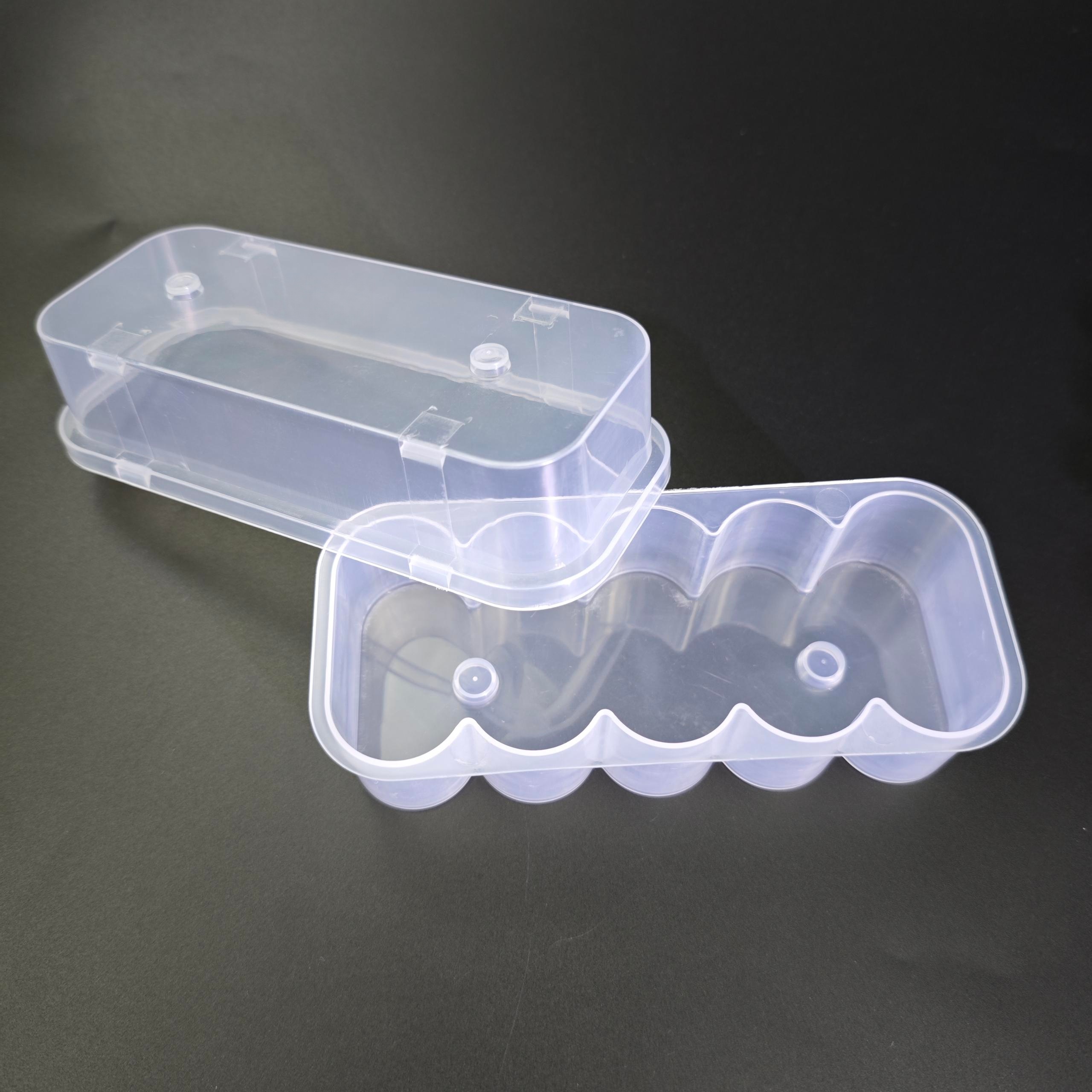High-quality BPA-free PP 20ml sample vial holder box, bulk wholesale, OEM customization, lyophilized sample storage box for cold chain laboratory use
