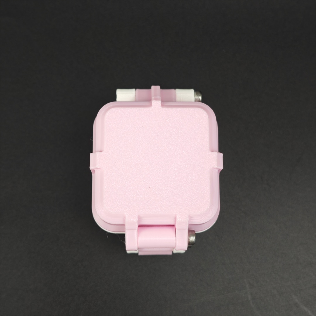 High-end peptide vial box made of PETG material, 3ml 4-pack, can effectively stabilize glass vials to prevent damage, each vial has an independent slot, customizable box color, size, and brand logo printing.