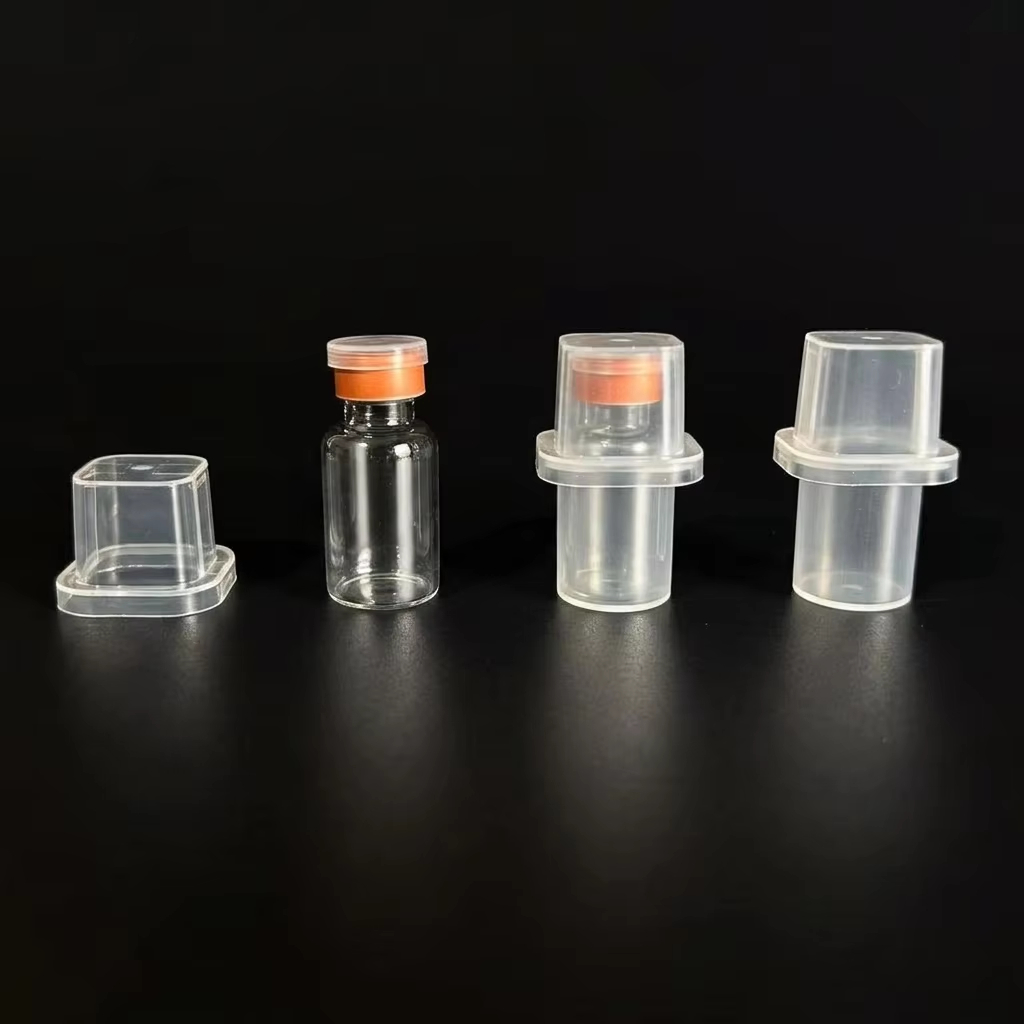3ml Single Tube Peptide Vaccine Storage Box, 1 Piece, Sterile Shockproof Plastic Bottle Holder, UV Resistant, Suitable for Peptide Vaccine Refrigeration