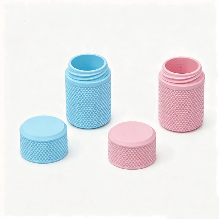 Custom cylindrical peptide storage box, can hold one 2ml to 20ml vial, reusable storage box, peptide vial box, portable protective packaging, single-piece peptide protective box