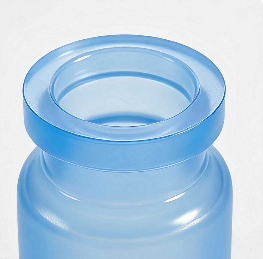 10ml medical grade pill vitamin bottle, precision screw cap, BPA free, cylindrical plastic packaging, suitable for bulk wholesale OEM healthcare