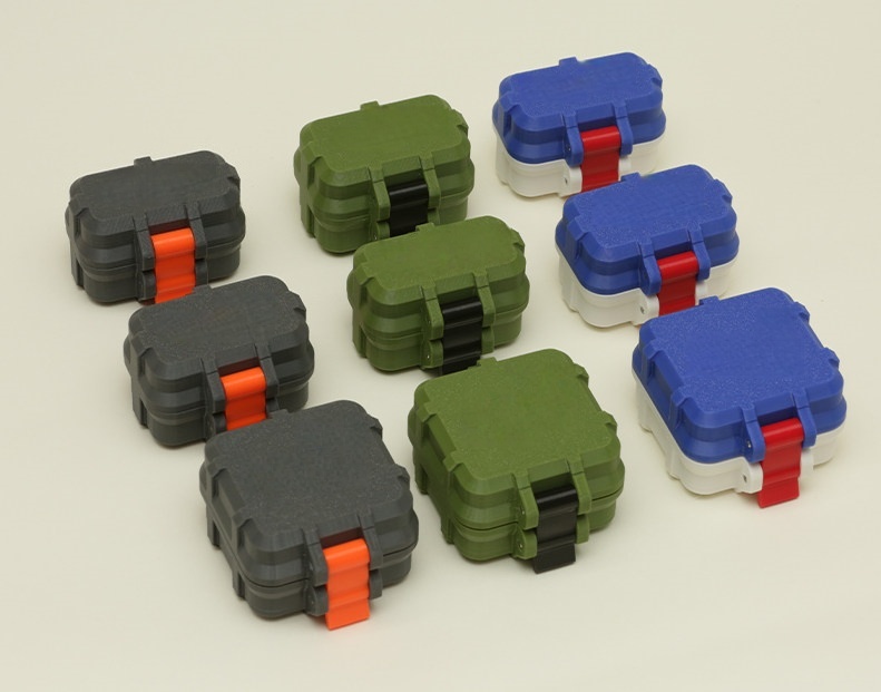 This eco-friendly PETG peptide vial case features safe, non-toxic material, realizing green storage while protecting your peptide vials.