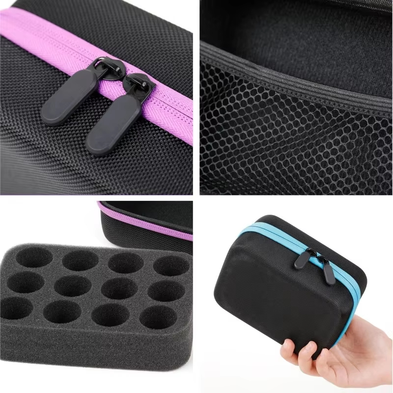Custom Hard EVA Insulin Vial Storage Box is specially designed for storing and transporting GLP-1 injection pens, insulin vials, and other diabetic supplies.