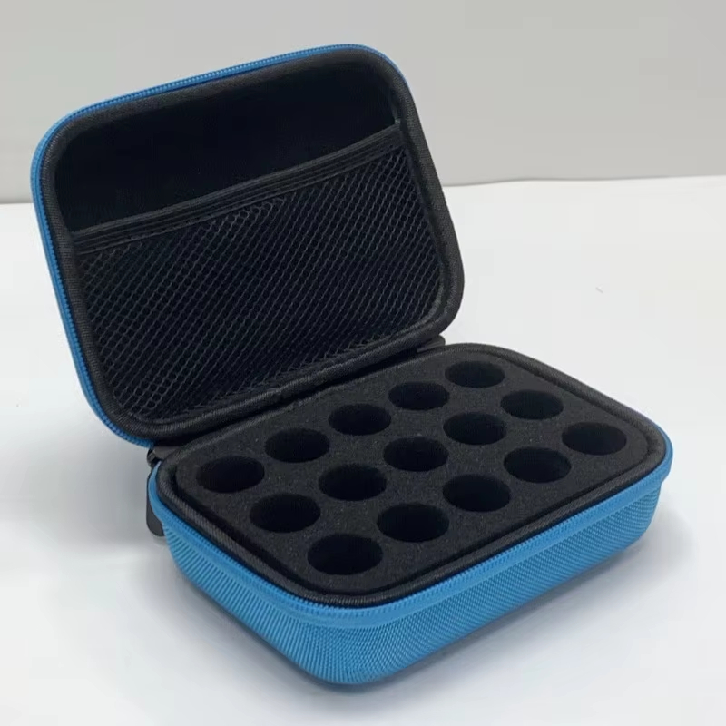 Custom Hard EVA Insulin Vial Storage Box is specially designed for storing and transporting GLP-1 injection pens, insulin vials, and other diabetic supplies.
