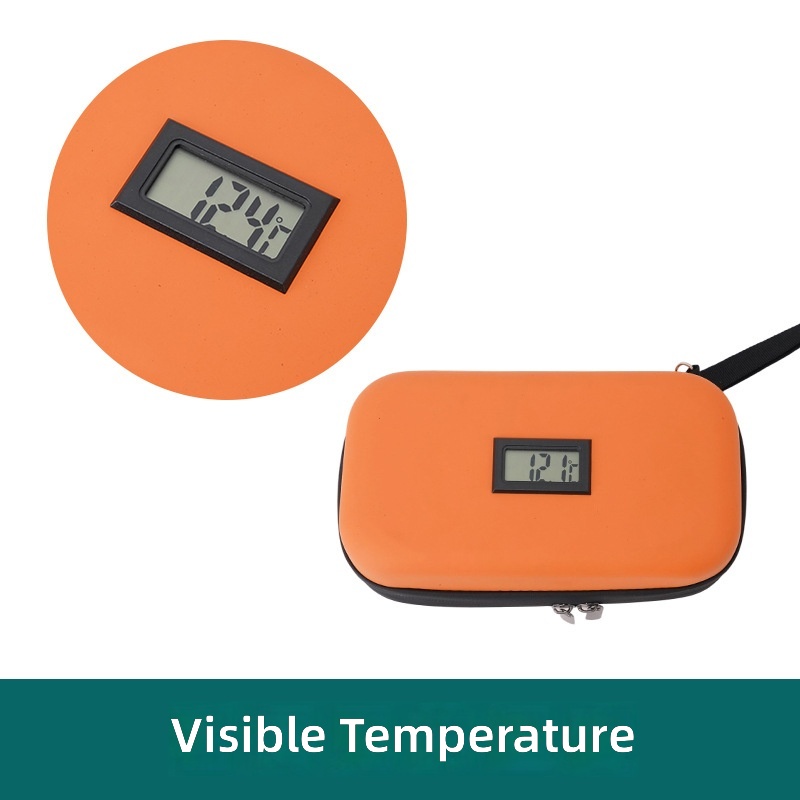 Factory-supplied insulin bag, best-selling insulin refrigerated storage case, medical supplies travel storage bag, with temperature display, daily insulin pen storage case, suitable for insulin vials, insulin pen bag