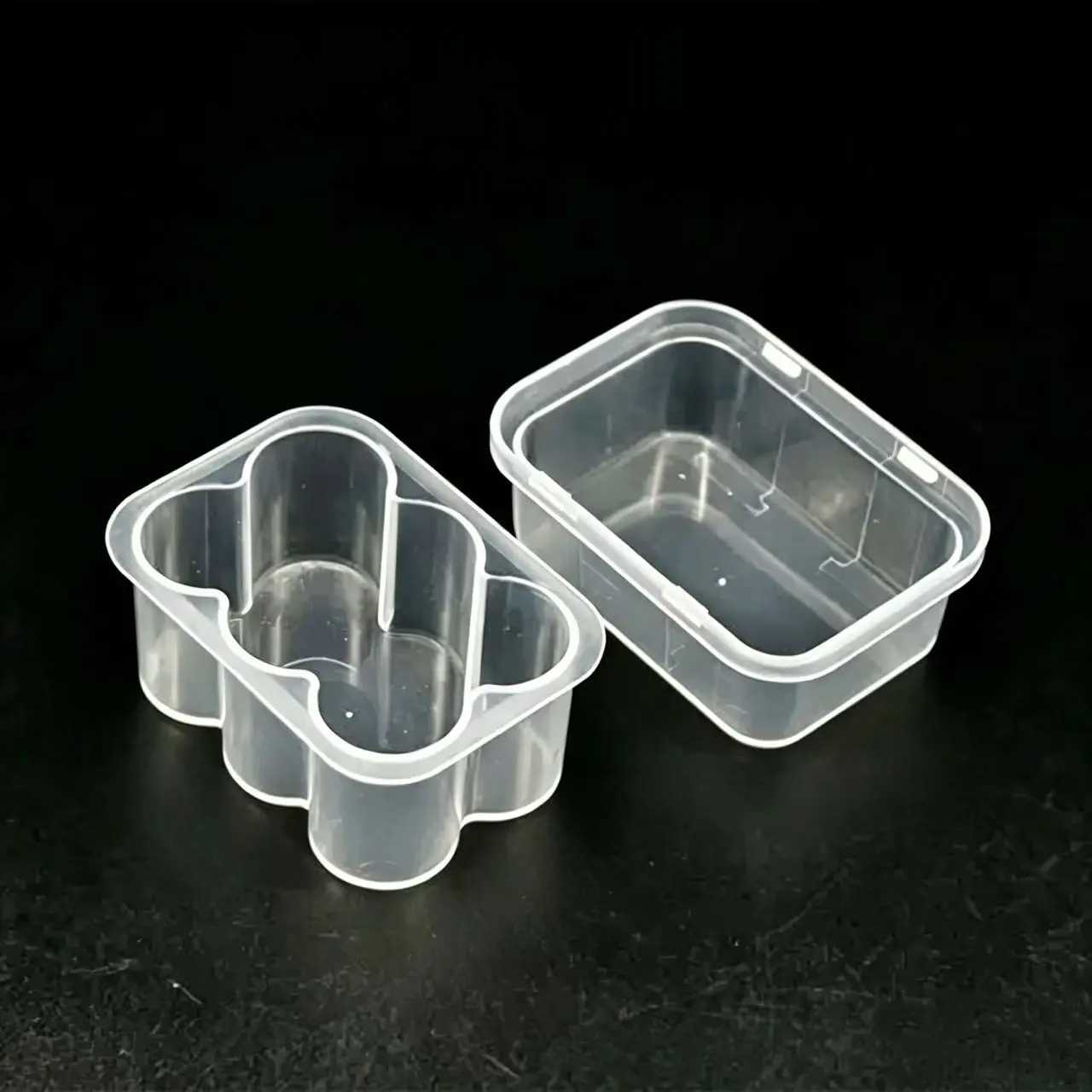 Transparent 3 - compartment 3ml Vial Box | Genuine Storage Vial Box & Storage Vials Box for Home Use, Durable Plastic Container with Secure Lid