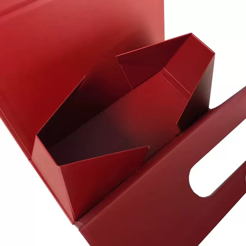 Red paper boxes with lids for home use, customizable size, premium quality design, ideal for gifts — showcasing strong supply capacity and exceptional design capability.