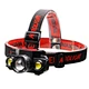 New Popular Super Bright Head Lamp Rechargeable Lithium 18650 Battery  Built in Waterproof LED Headlamp for Hunting