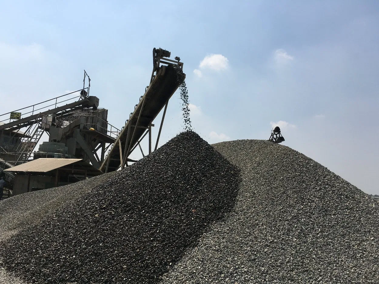 300TPH PE Jaw Crusher & PF Impact Crusher with Washing Circuit for River Gravel Aggregate in Ethiopia
