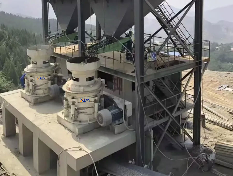 200TPH HP Multi-cylinder Hydraulic Cone Crusher for Copper Ore Mining in Zambia