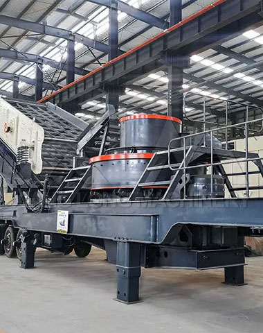 Mobile Sand Making and Shaping Plant for sale Peru