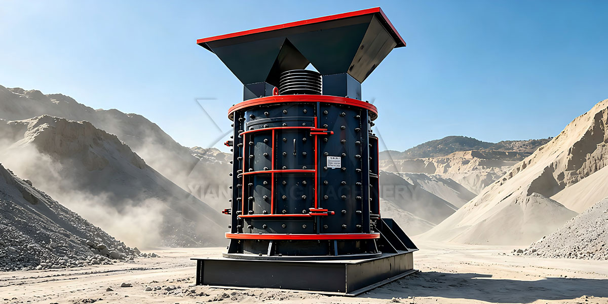Vertical Compound Crusher | sand crushing equipment -XiangLong Machinery