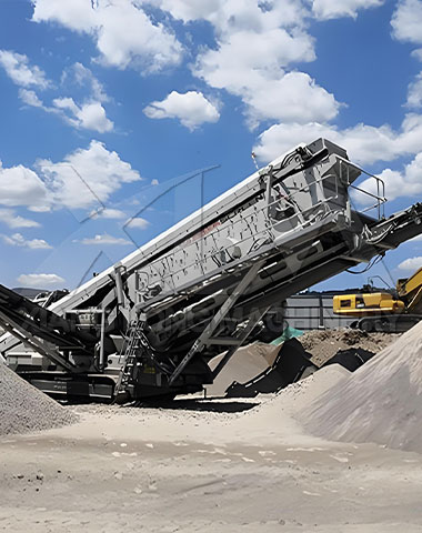 Track-mounted Aggregate Screening Plant for mining - XiangLong Machinery