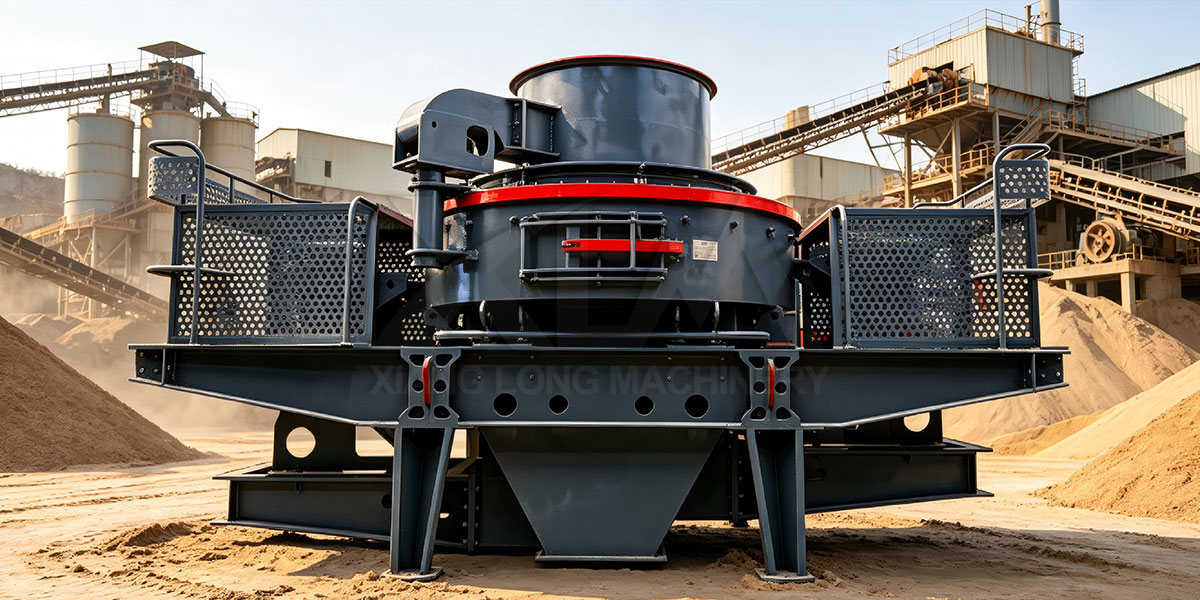 Equipment for crushed sandstone road base - XiangLong Machinery