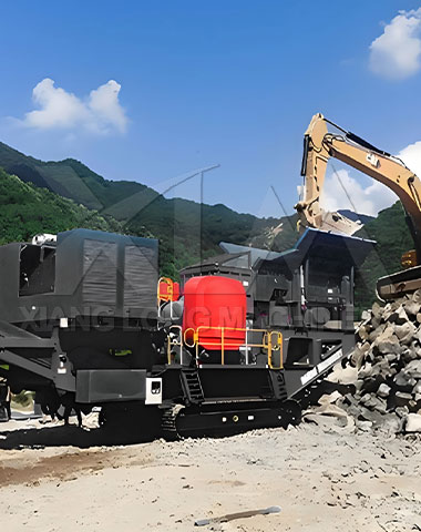 track crusher for port construction - XiangLong Machinery