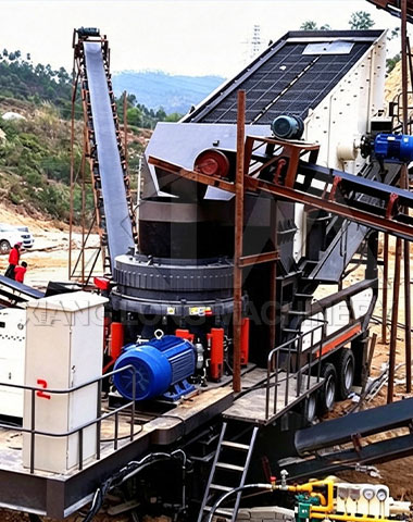 mobile Cone Crushing Plant waterproof - XiangLong Machinery