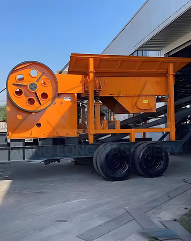 high-efficiency mobile jaw crusher for sale - XiangLong Machinery