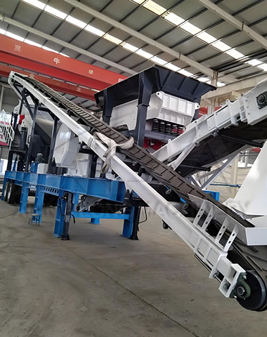 tyre mobile primary crushing equipment for mining - XiangLong Machinery