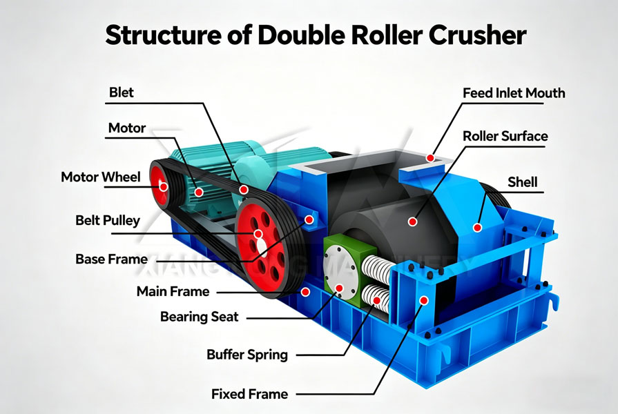 Double Roll Crusher - XiangLong Machinery