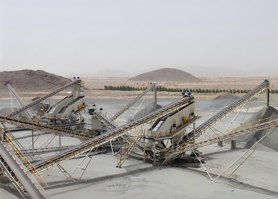 Belt Conveyor in crushing plant