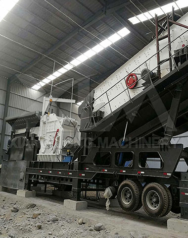 High-efficiency tyre mobile integrated crusher unit - XiangLong Machinery