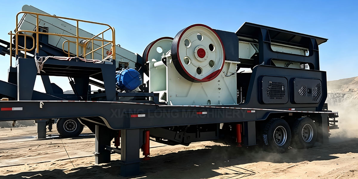Tyre Primary Crushing Station - XiangLong Machinery