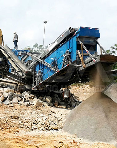 Custom Track-mounted Screening Plant - XiangLong Machinery